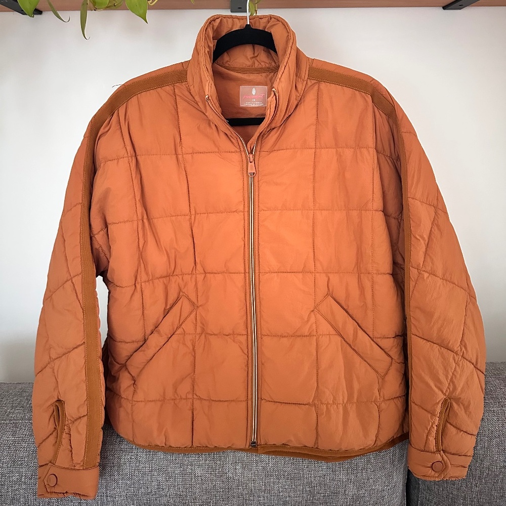 FP Movement Pippa Packable Puffer Jacket XS Toasted Coconut